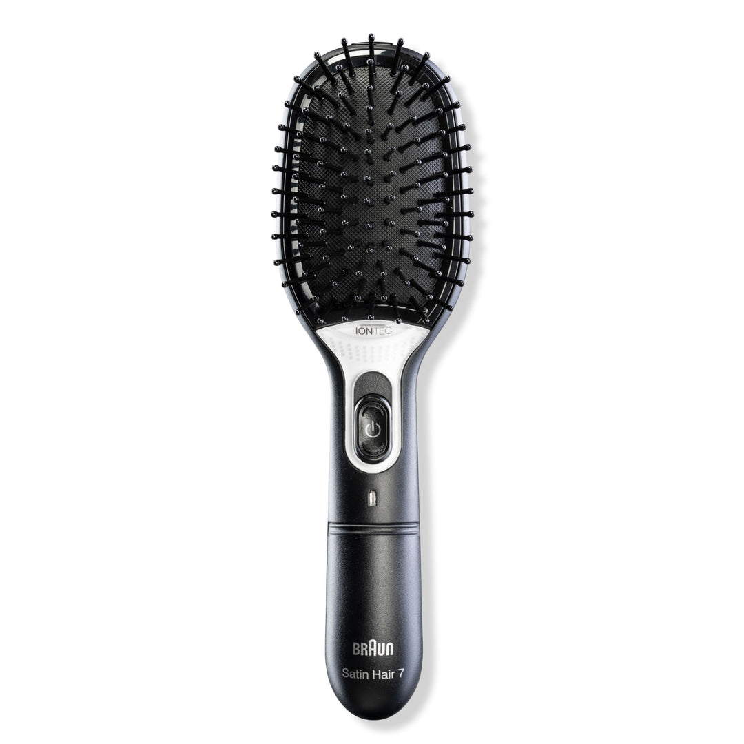 Braun Satin Hair 7 IONTEC Haarbürste, Haarbürste mit Ionentechnologie zur Förderung des Glanzes, BR7