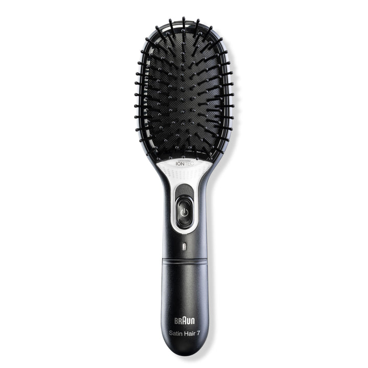 Braun Satin Hair 7 IONTEC Haarbürste, Haarbürste mit Ionentechnologie zur Förderung des Glanzes, BR7