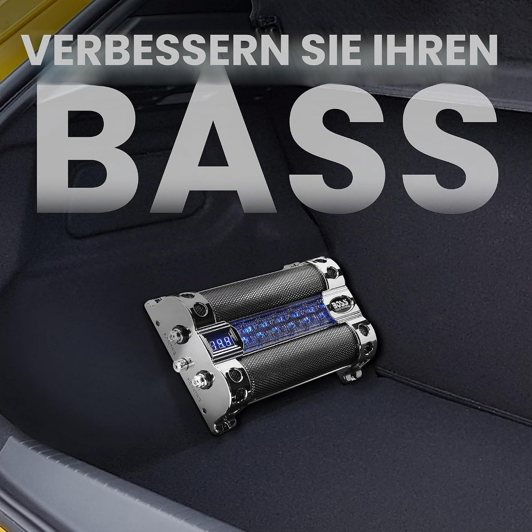 BOSS Audio 8 Farad Kondensator 8 Farad, 8 Farad