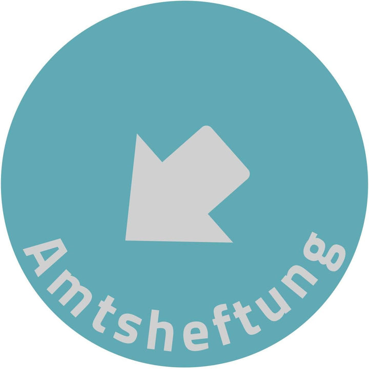 Elba Einhakhefter A4 aus Karton, 1/2 Vorderdeckel, Amtsheftung,blau, 50 Stück blau Einhakhefter mit