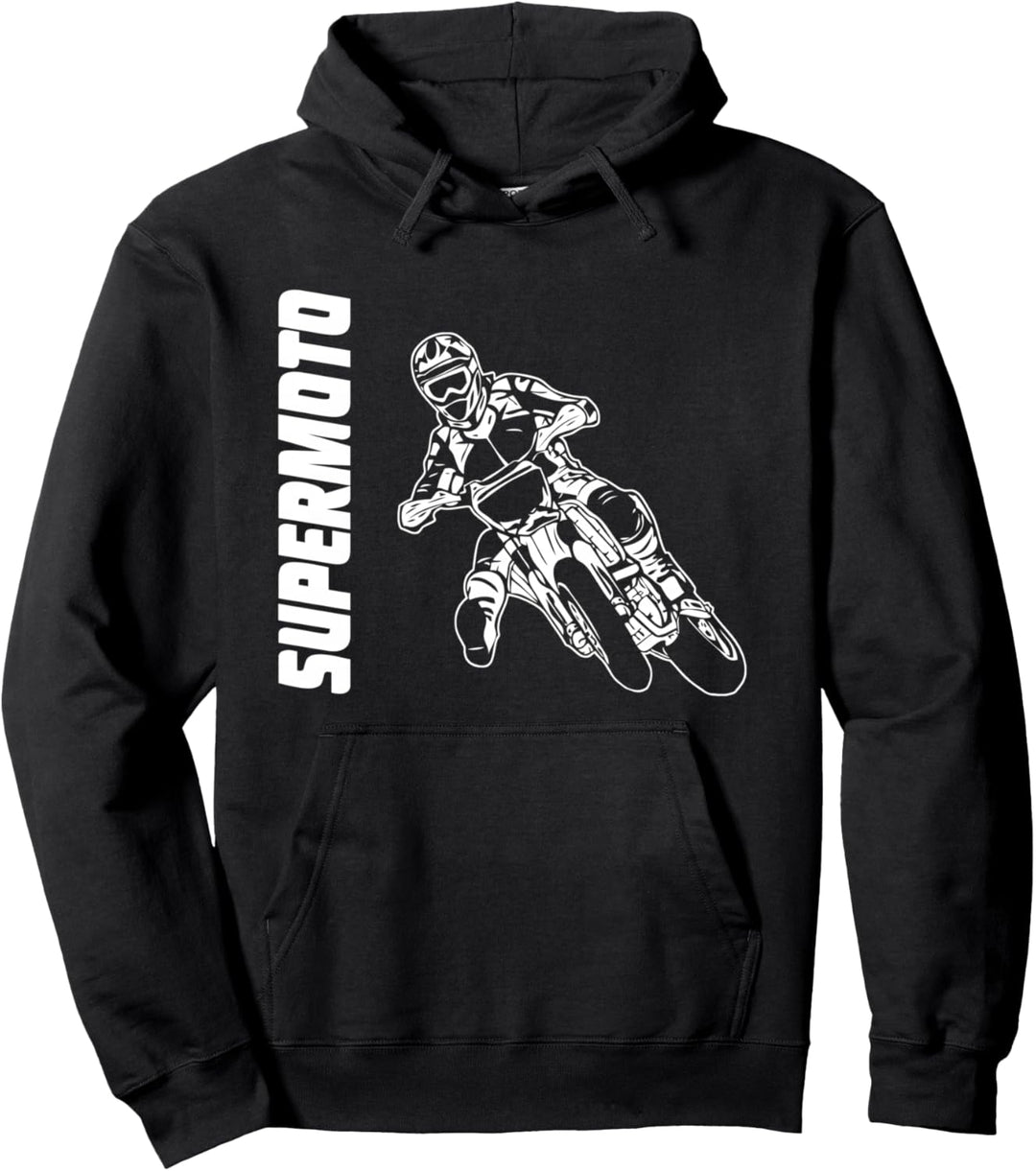 Supermoto Supermotard Enduro Moto Cross Motorrad Pullover Hoodie