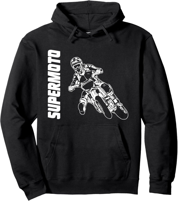 Supermoto Supermotard Enduro Moto Cross Motorrad Pullover Hoodie