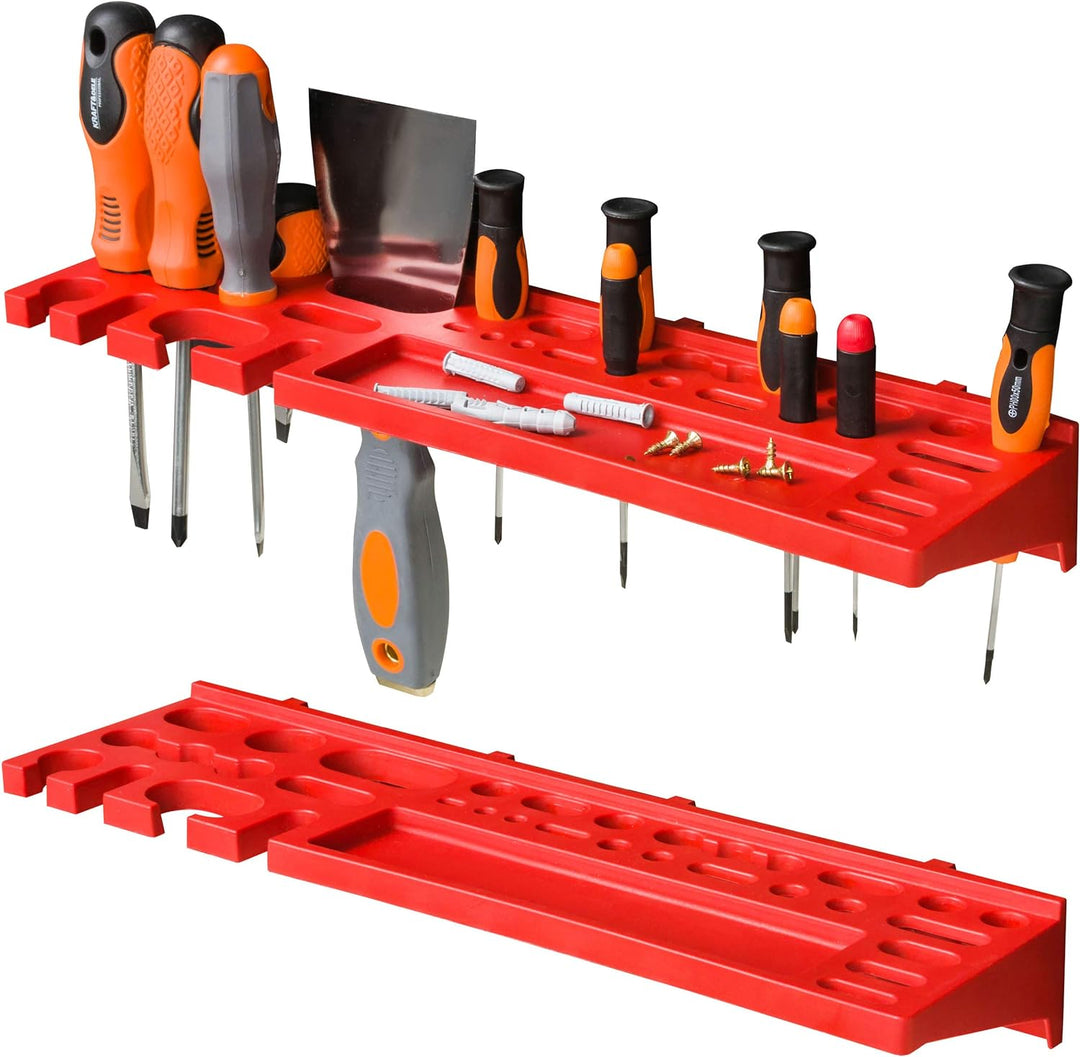 botle Lagersystem Wandregal 158x78 cm, Werkzeughalterungen, Schüttenregal Sichtlagerkästen, Extra St