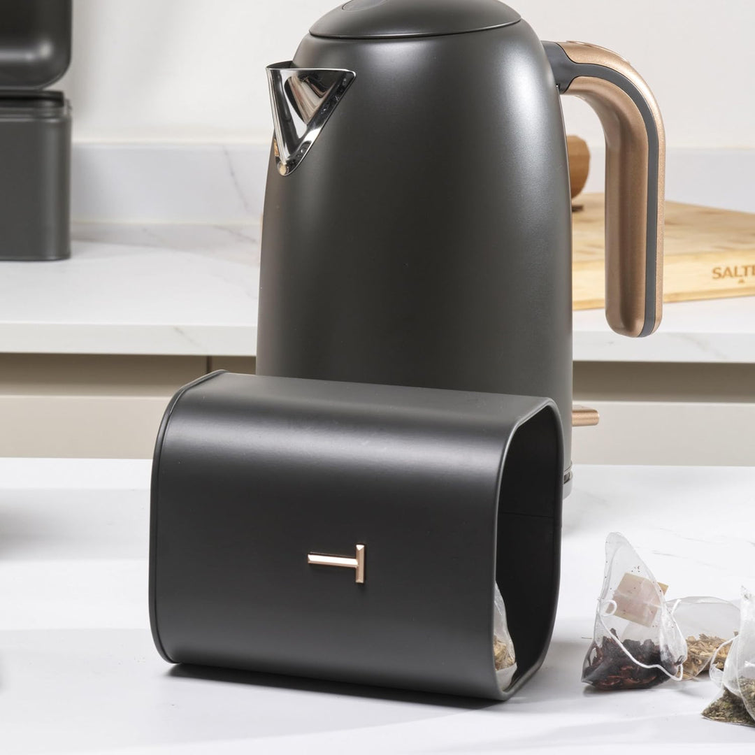 Salter BW13729EU7 Pebble Tee Kaffee Zucker Kanister Set – Aufbewahrungsdosen für Arbeitsplatten, Küc