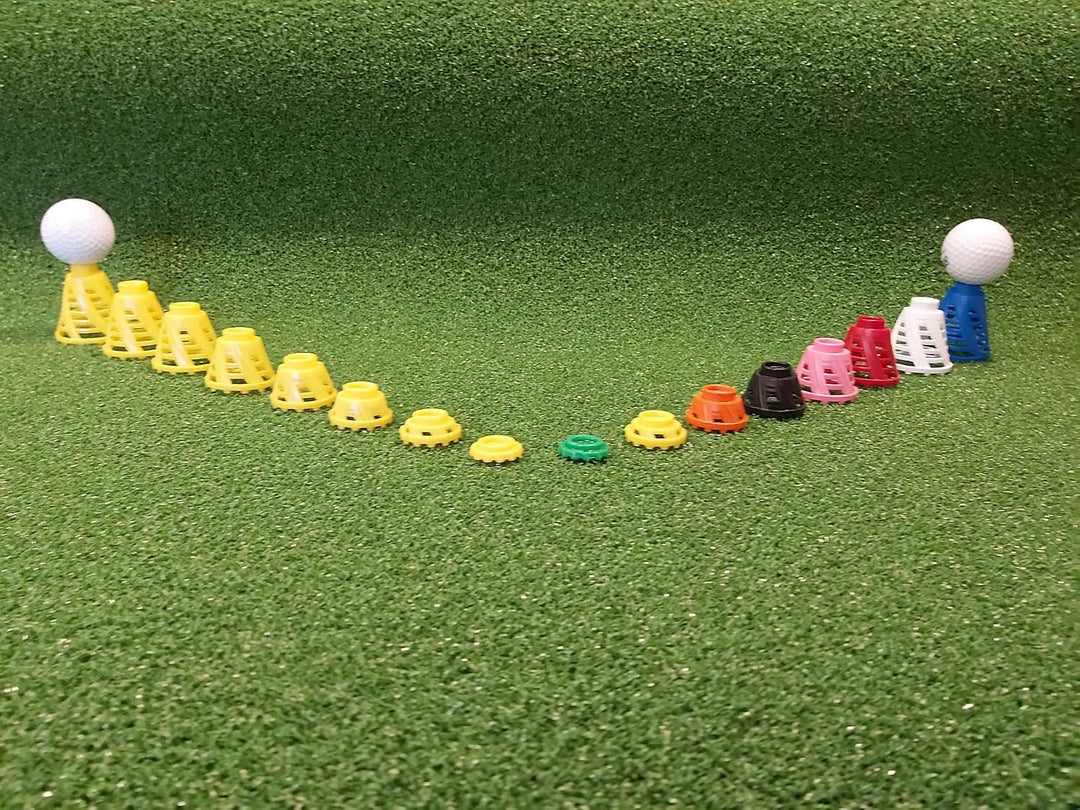 BirTee Golf Tees – PRO Speed Version mit verbesserter Haltbarkeit – 8er Pack. Indoor-Golf-Tees/Golf-