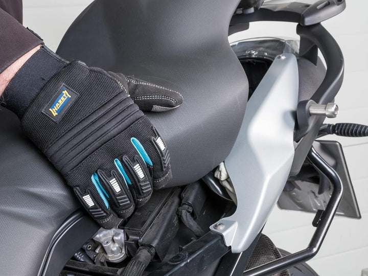 HAZET Mechaniker Handschuhe 1987-5XL | Abriebbeständige, Rutschfeste Handschuhe in Grösse XL | Atmun