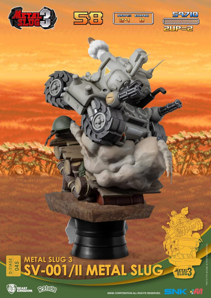 Beast Kingdom - Metallschnecke 3 - SV-001 II Metallschnecke D-Stage 6 Statue