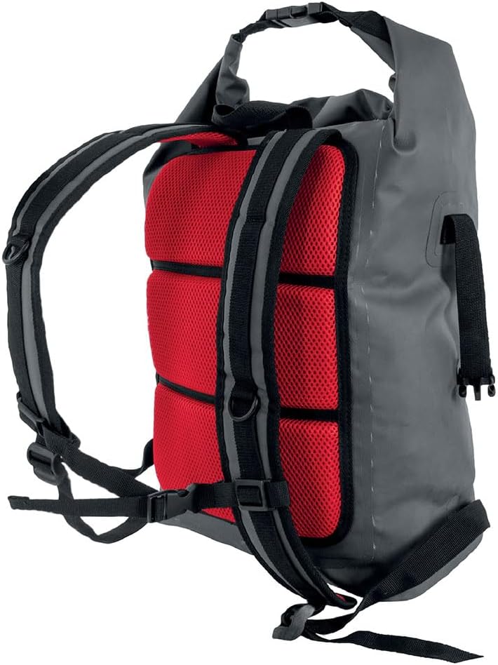 SEAC Bro Dry Rucksack, wasserdicht, 33 x 60 x 22 cm, 25 Liter, grau, Einheitsgrösse