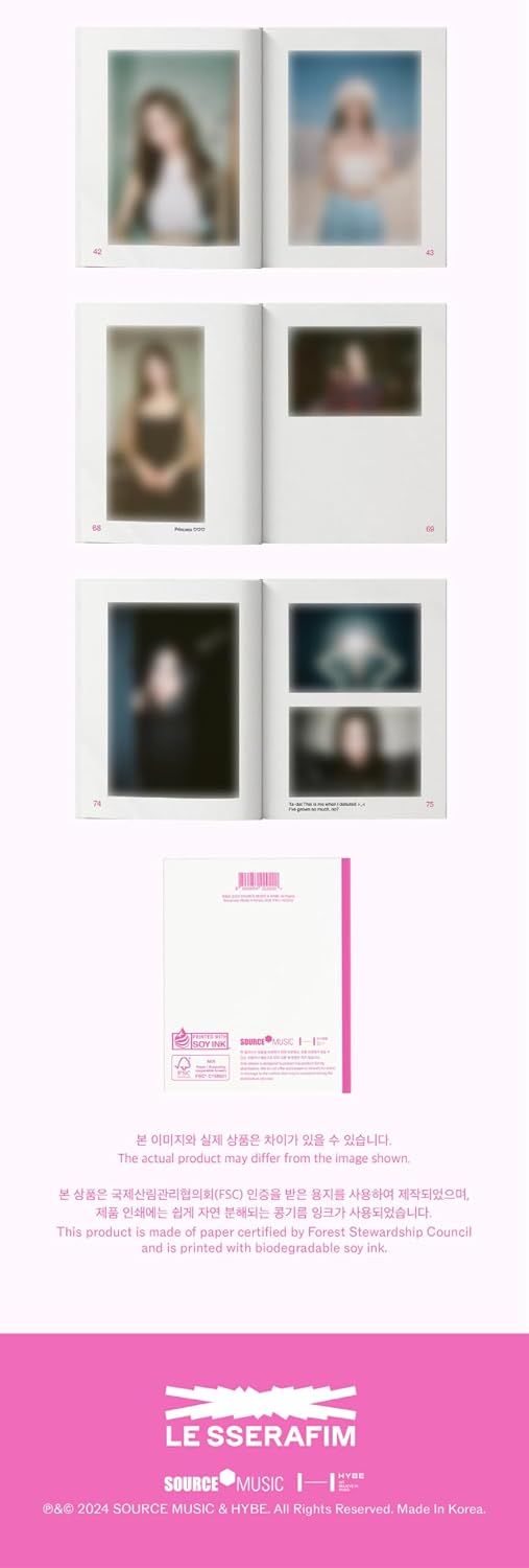 LE SSERAFIM ON-OFF 22-23 FILM PHOTOBOOK