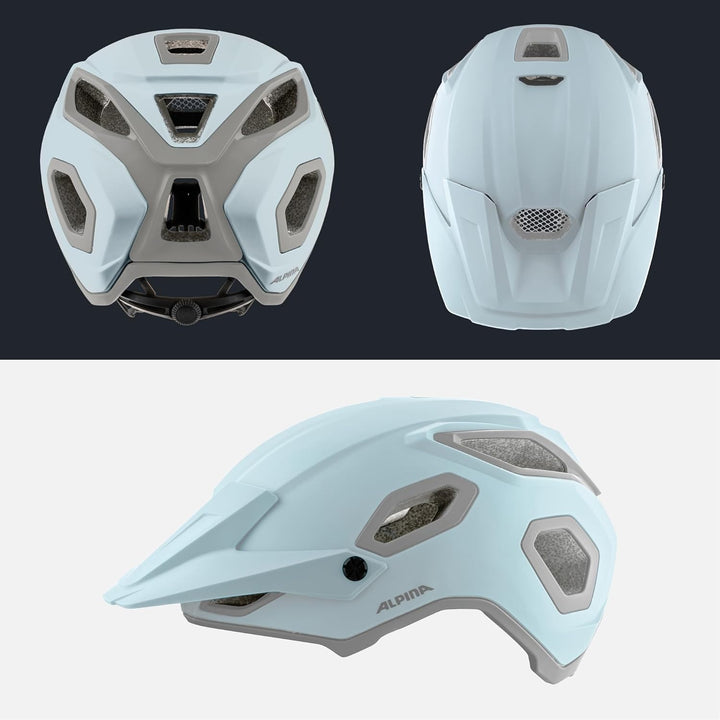 ALPINA COMOX - Widerstandsfähiger, Stossabsorbierender & Anpassbarer Enduro Fahrradhelm Mit kurzem S