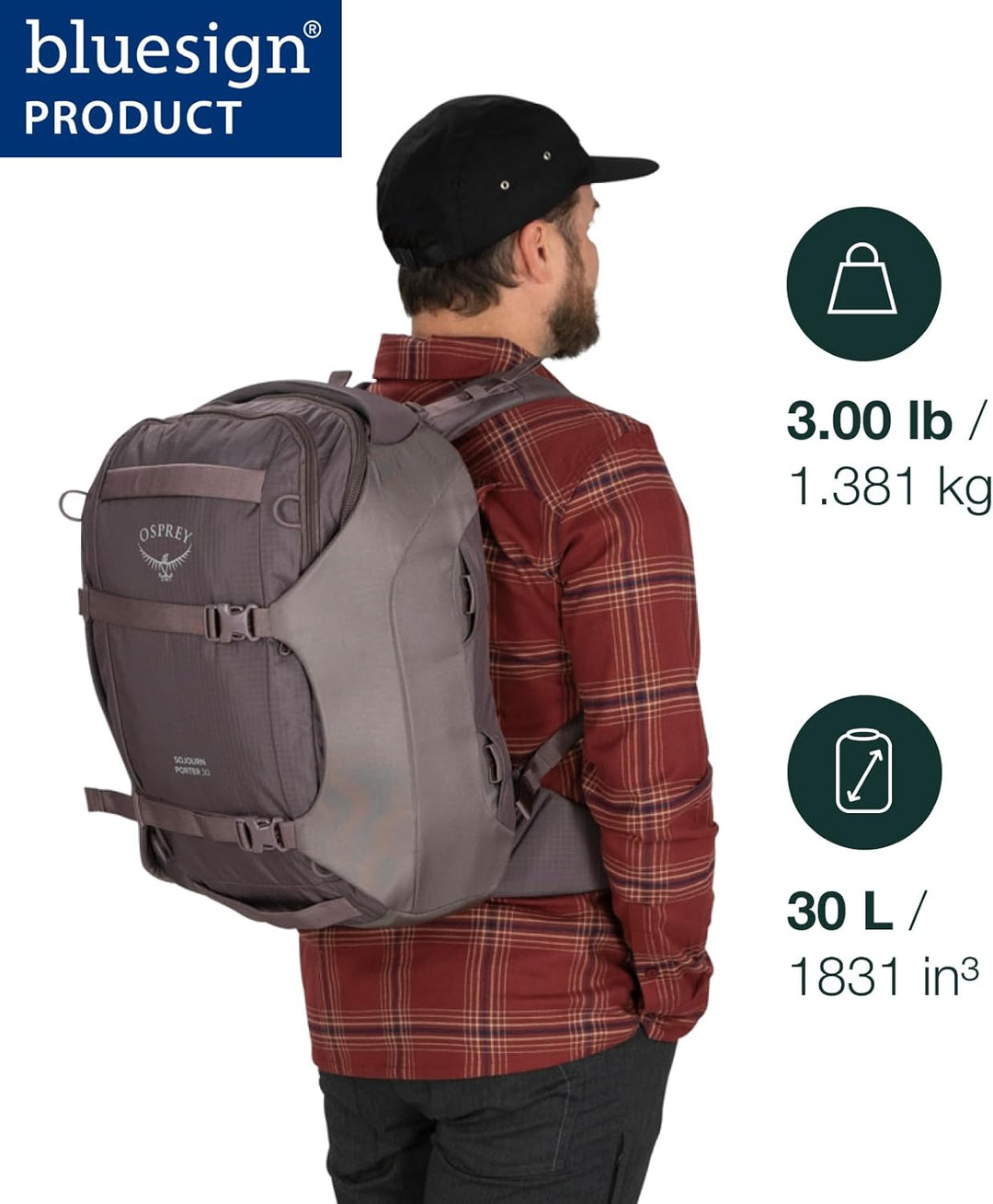 Osprey Sojourn Porter Pack 30l Backpack One Size