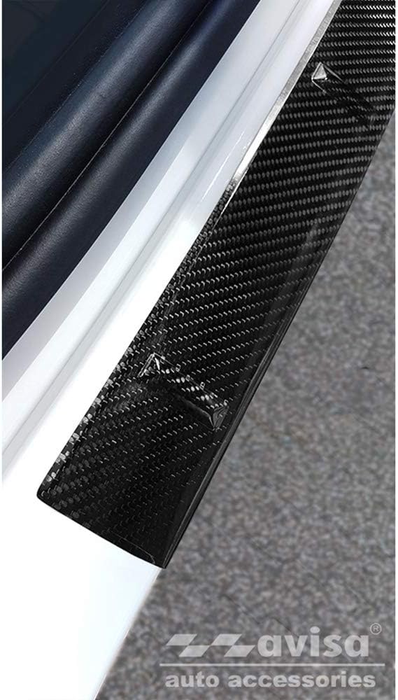 Avisa Echtes 3D Karbon Heckstossstangenschutz kompatibel mit Mercedes GLE II (W167) 2019- inkl. 53 A