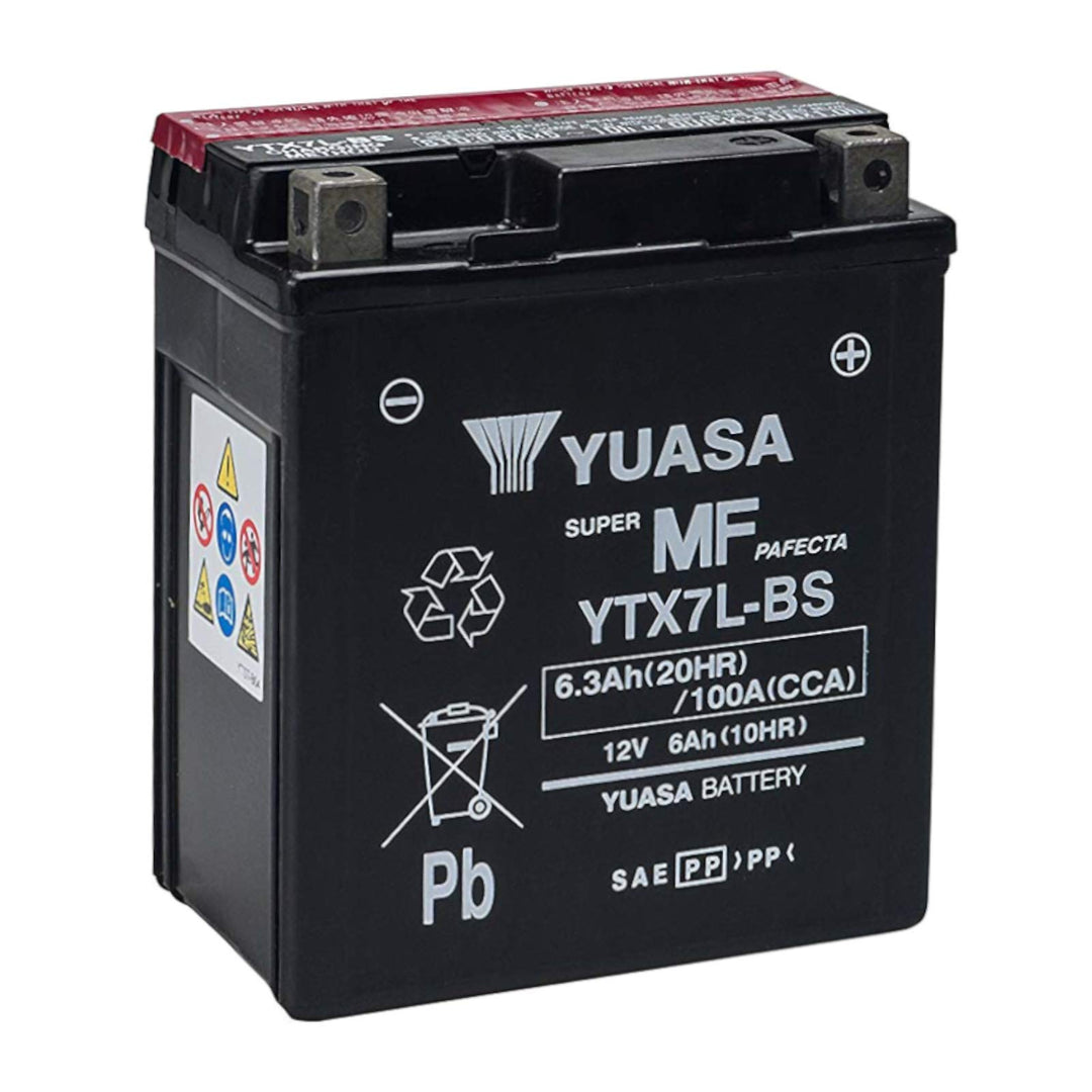 Accu sigillata Yuasa YTX7L-BS 12 V 6 Ah Ho nda S-Wing 125 2007/.