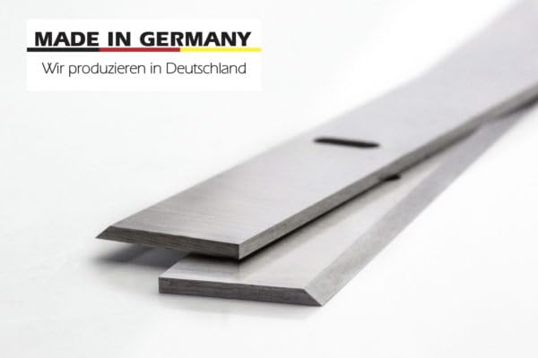 Zipper ZI-HB204 Abricht &amp; Dickenhobel Hobelmesser (2 Stück) 210×16,5×1,5mm