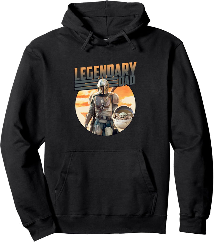 Star Wars: The Mandalorian & Grogu Vatertag Legend Badge Pullover Hoodie