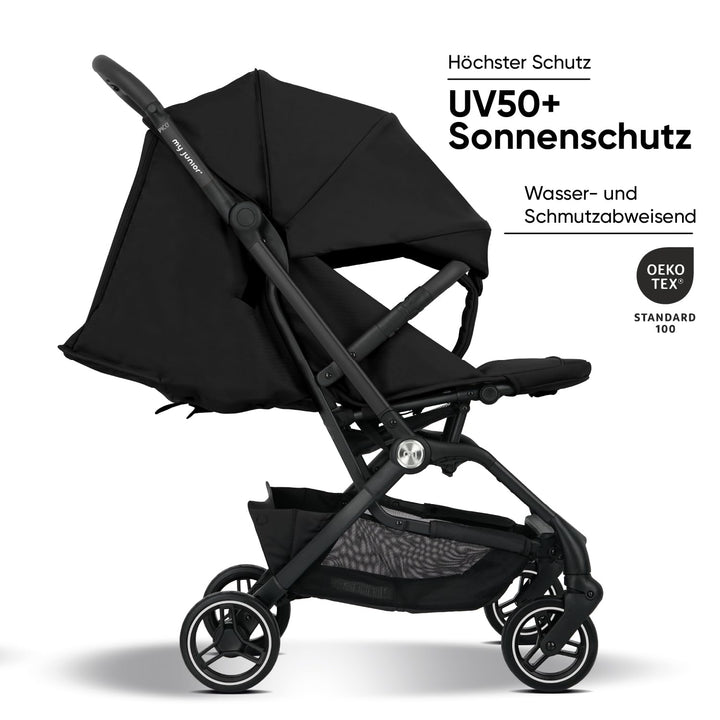 my junior® Buggy PICO² | bis 22kg | Einhand AutoFold-Klappmechanismus | Ergonomische Liegeposition n