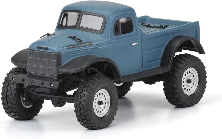 1/24 1946 Dodge Power Wagon Clear Body: SCX24 JLU