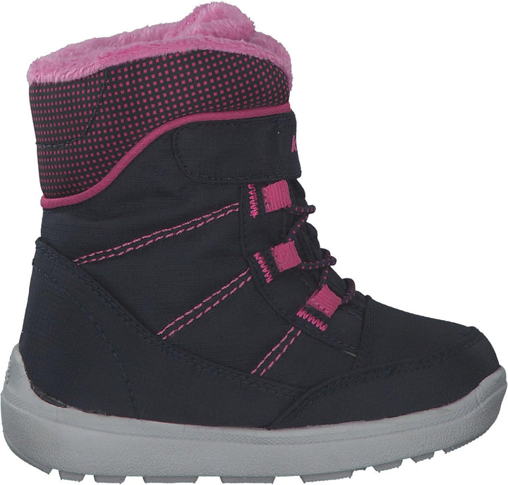 Kamik Unisex Kinder Stance2 Schneestiefel 36 EU Navy Magenta Nam, 36 EU Navy Magenta Nam