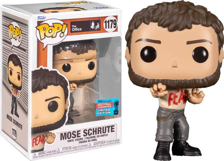 Funko Pop! TV: The Office - Fear Mose Schrute - Vinyl-Sammelfigur - Geschenkidee - Offizielle Handel