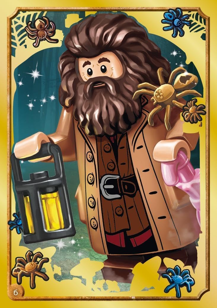 Lego Harry Potter - Reise in die Zauberwelt - Sammelsticker-Adventskalender 2023-24 Überraschungen m