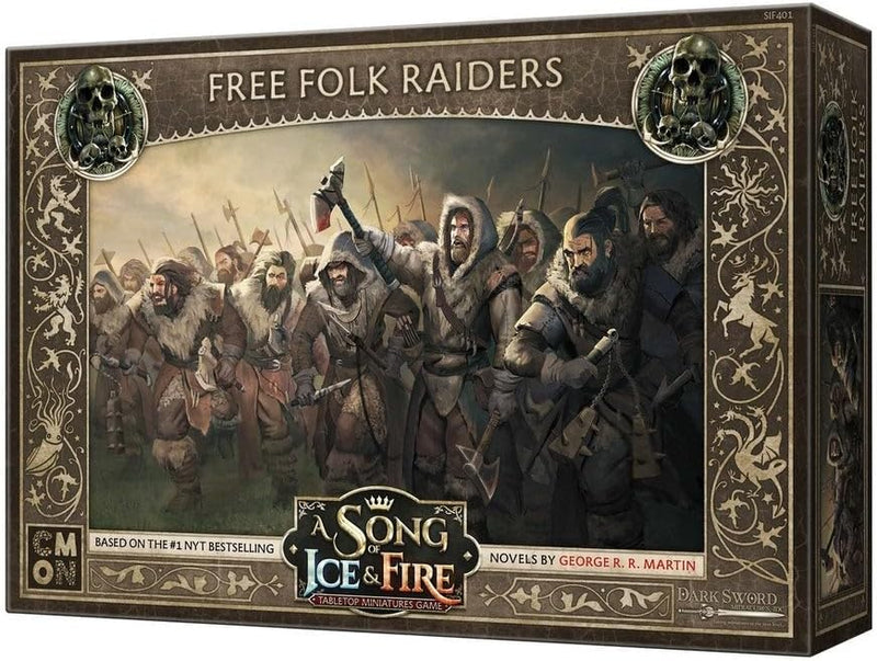 Cool Mini or Not - A Song of Ice and Fire: Free Folk Raiders Expansion - Miniature Game Free Folk Ko