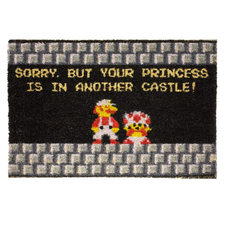 getDigital Fussmatte Your Princess is in Another Castle Türvorleger – Grossartiger Fan-Artikel als T