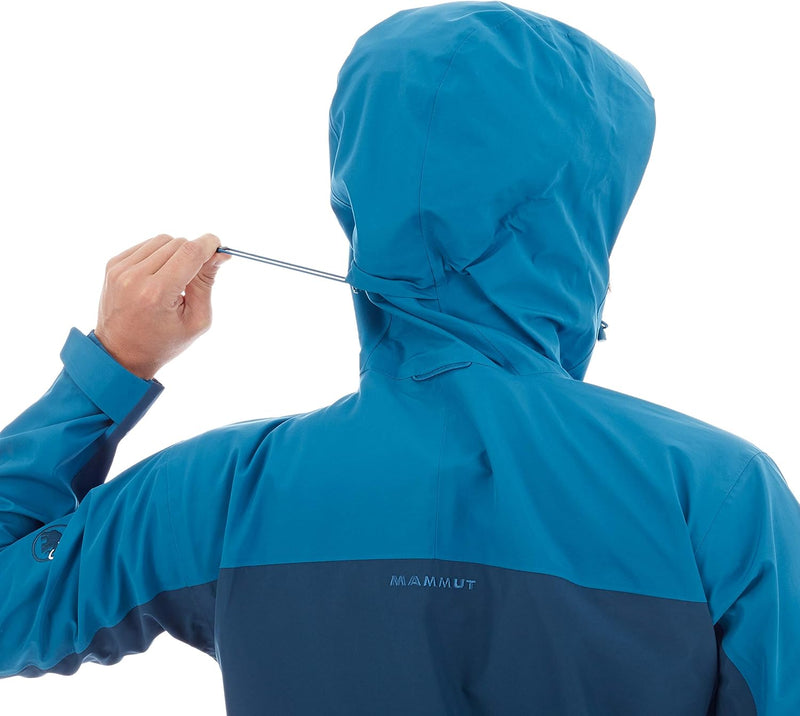 Mammut Herren Crater Hooded Hardshell-Jacke mit Kapuze XL wing teal-sapphire, XL wing teal-sapphire