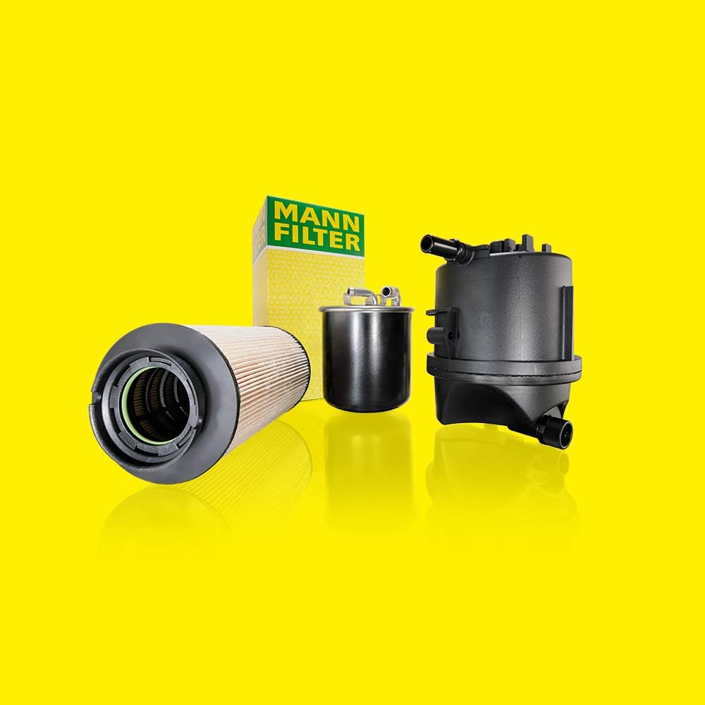 Original MANN-FILTER Kraftstofffilter WK 842 – Für Busse und Nutzfahrzeuge, 4er Packung 4er Packung