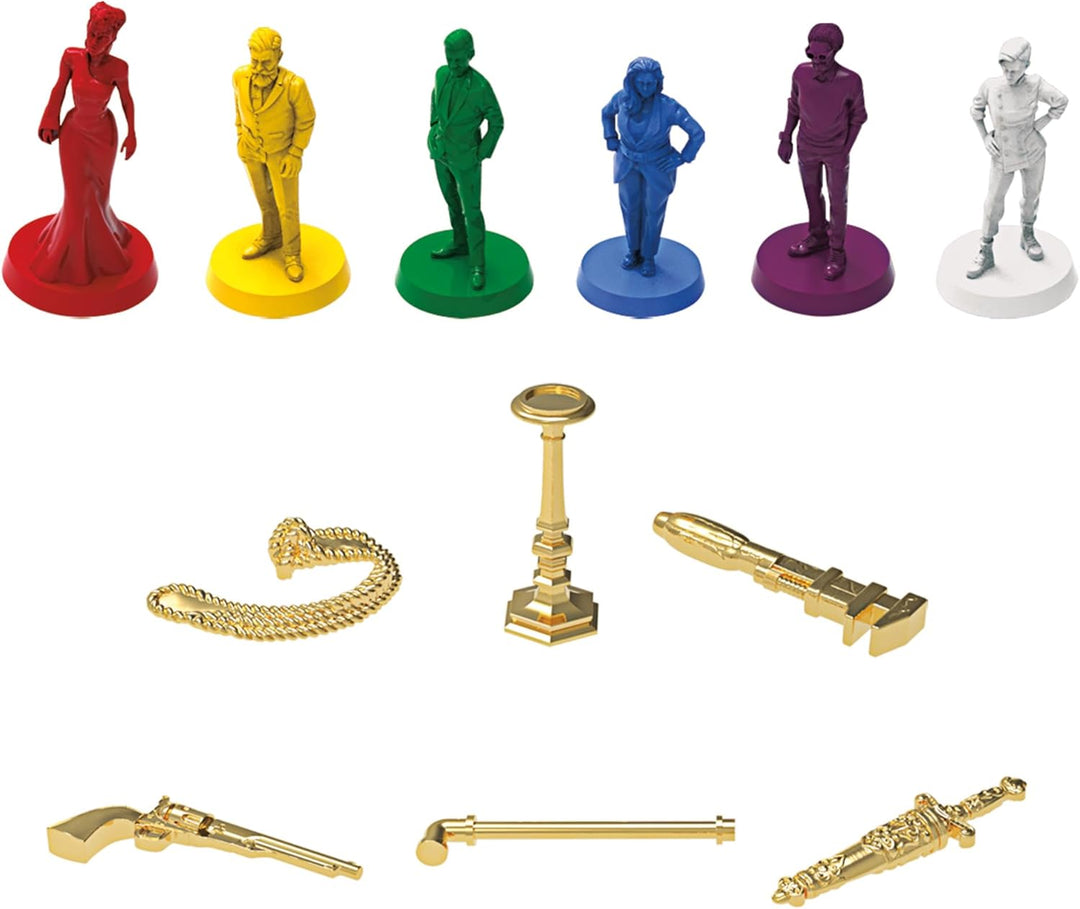Hasbro Gaming Cluedo Familienspiel für 2 bis 6 Spieler, ab 8 Jahren