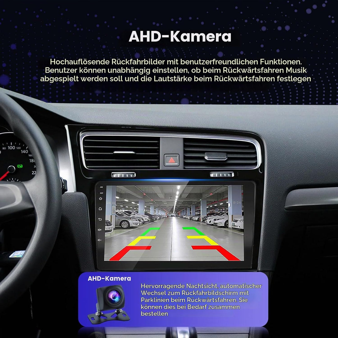EZoneTronics Android 10 Autoradio Stereo für VW Golf 7 Golf VII 2012-2020 10,1 Zoll Touchscreen High