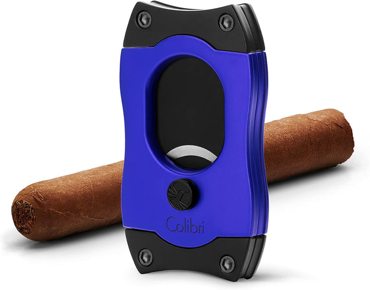 Colibri S-Cut Zigarrenschneider - Klassischer Gerader Schnitt - Bis zu 66 Ringmass Zigarren - Ergono
