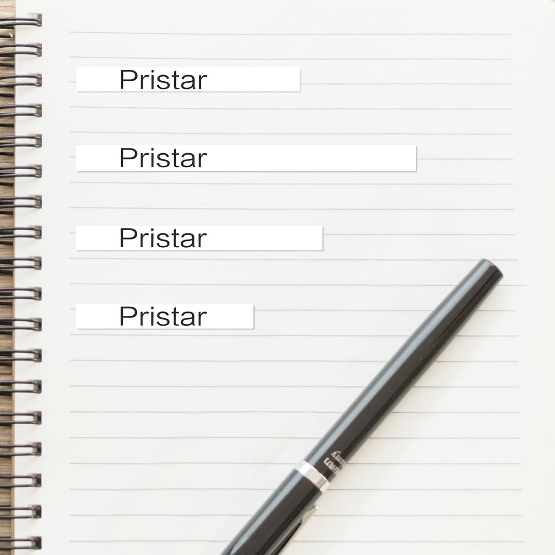 Pristar 6mm Kompatibel Schriftband als Ersatz für Brother TZe-211 TZe211 TZ-211 TZe 6mm Schwarz auf