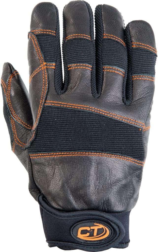 Climbing Technology Progrip Handschuh, ganze Finger XL Schwarz, XL Schwarz