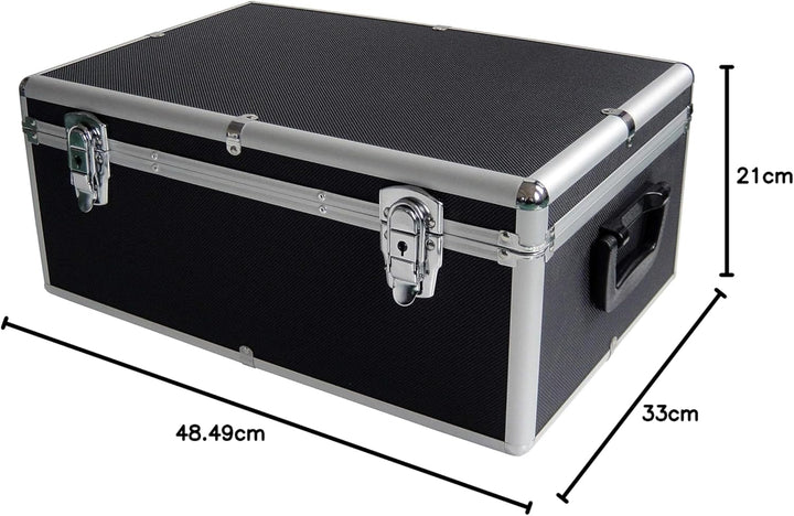 MediaRange BOX73 Koffer 500 CD/DVDs schwarz