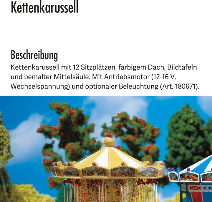 FALLER 242315 - Kettenkarussell mit Motor
