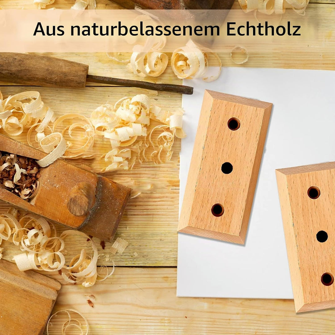 DOMMI Gitarrenhalterung Wand 4 Pack, Gitarrenhalter für die Wand mit Verstellbaren Weichen Gitarrenh