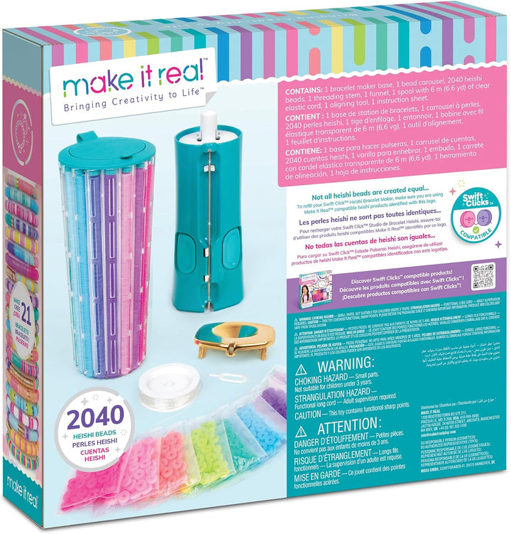 Make it Real Swift Clicks Heishi Bracelet Maker