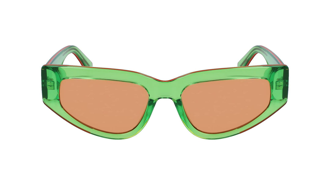 Calvin Klein Jeans Damen Sunglasses Einheitsgrösse Grün, Einheitsgrösse Grün