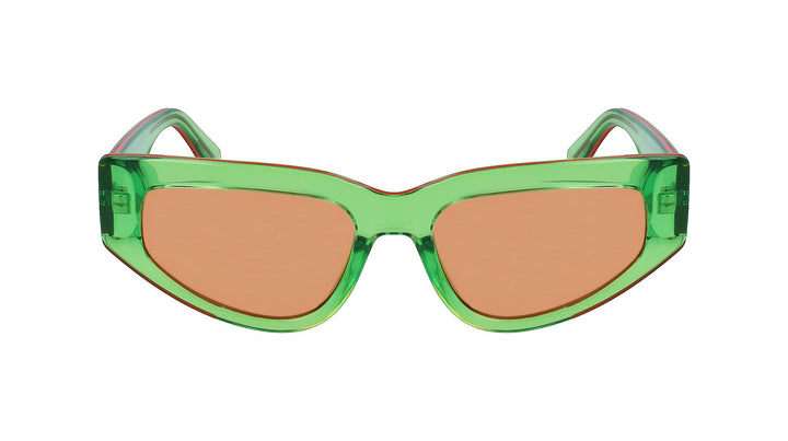 Calvin Klein Jeans Damen Sunglasses Einheitsgrösse Grün, Einheitsgrösse Grün