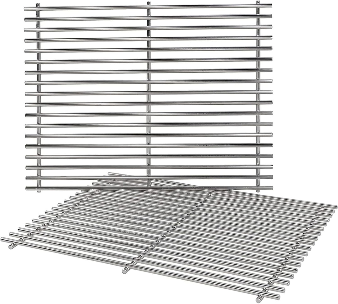 GFTIME 49,5 x 33cm 7528 Grillrost Edelstahl für Weber Genesis E-310/320/330, S-310/320/330 (2007-201