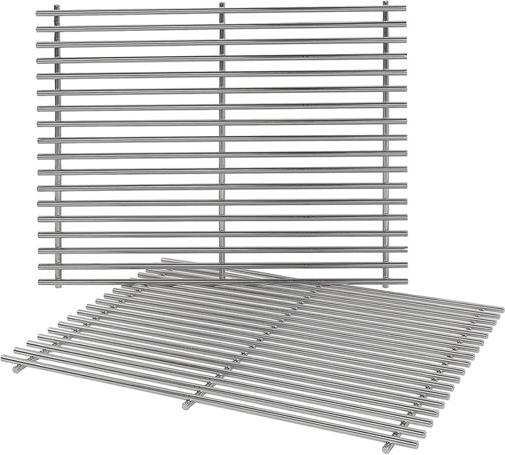 GFTIME 49,5 x 33cm 7528 Grillrost Edelstahl für Weber Genesis E-310/320/330, S-310/320/330 (2007-201