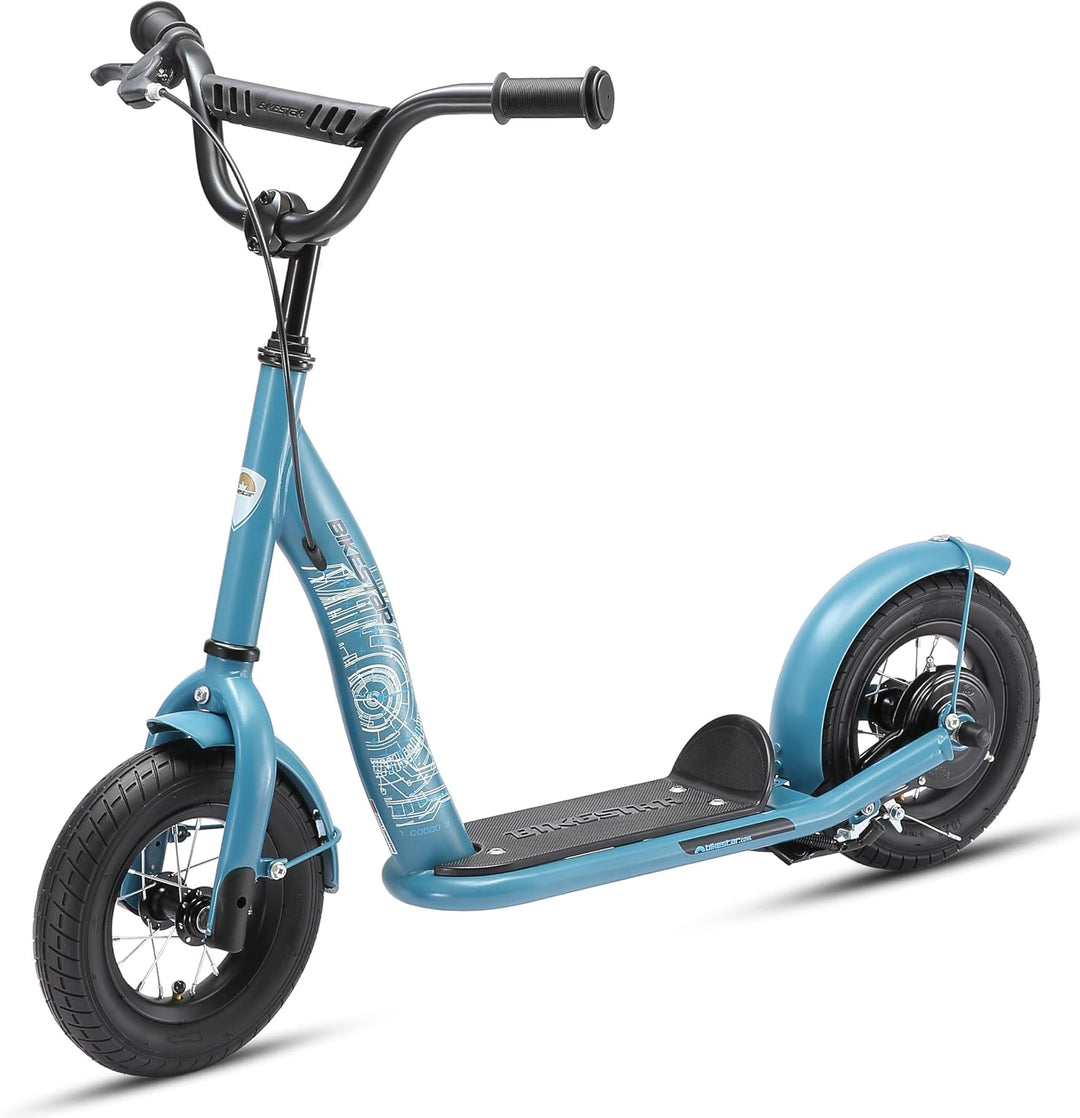 STAR SCOOTER Roller Kinderroller Tretroller Kickscooter mit Luftreifen für Jungen und Mädchen ab 4-5