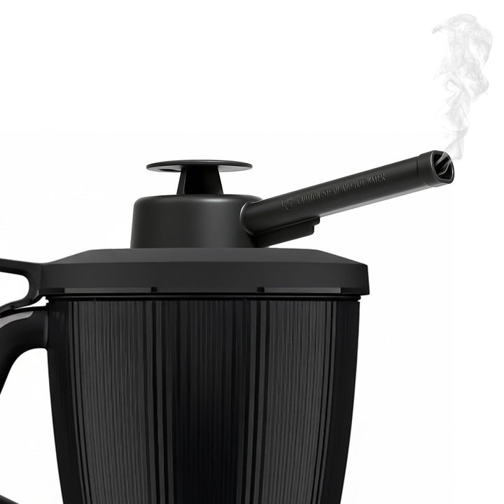 Dampfumleiter kompatibel mit Thermomix TM7, Zubehör mit Sicherheitsgriff, Dampfumlenk Aufsatz zur Sc