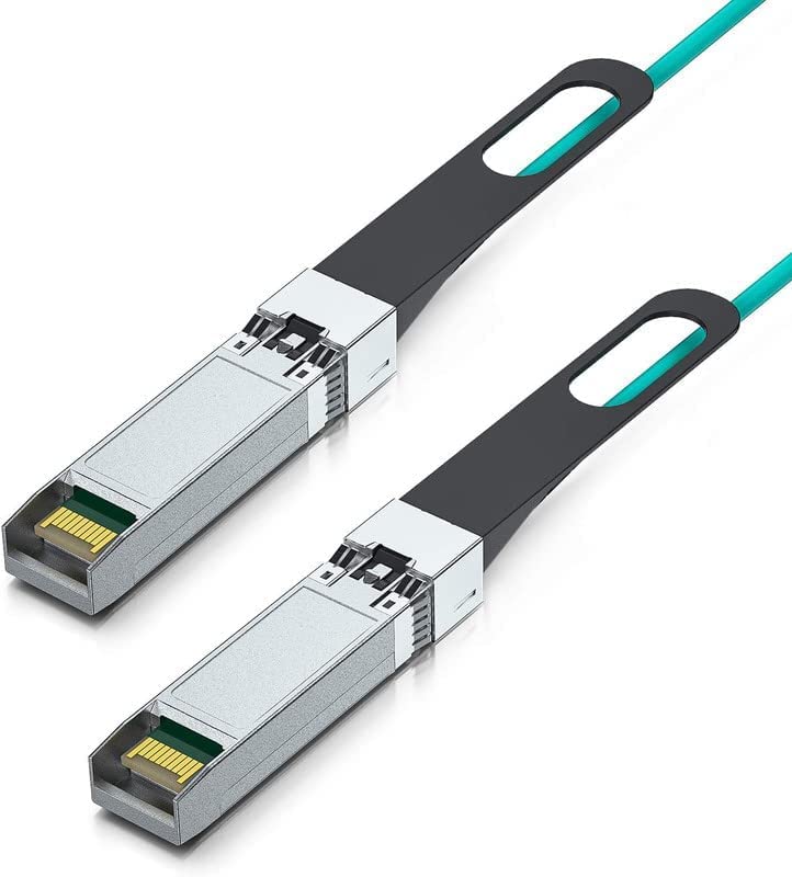 10Gtek® 10GbE SFP+ AOC Kabel 5-Meter(16.5ft), 10GBASE Active Optical SFP Cable für Cisco SFP-10G-AOC
