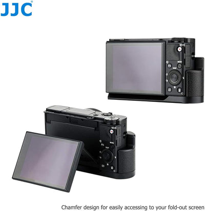 JJC Metall Kamera-Handgriff für Sony RX100VI/ RX100V/ RX100VA/ RX100IV/ RX100III/ RX100II/ RX100 Für