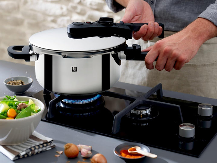 ZWILLING EcoQuick II Schnellkochtopf/Dampfdrucktopf, Ø 22 cm, 6L, für alle Herdarten inkl. Induktion