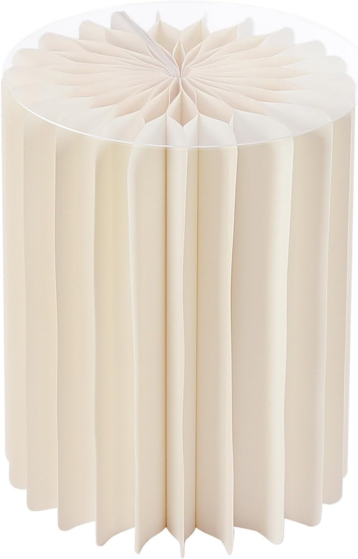 Hochzeit Karton Blumenständer Vasen, Faltbarer Tafelaufsatz aus Karton, zylinderförmige Blumenstände