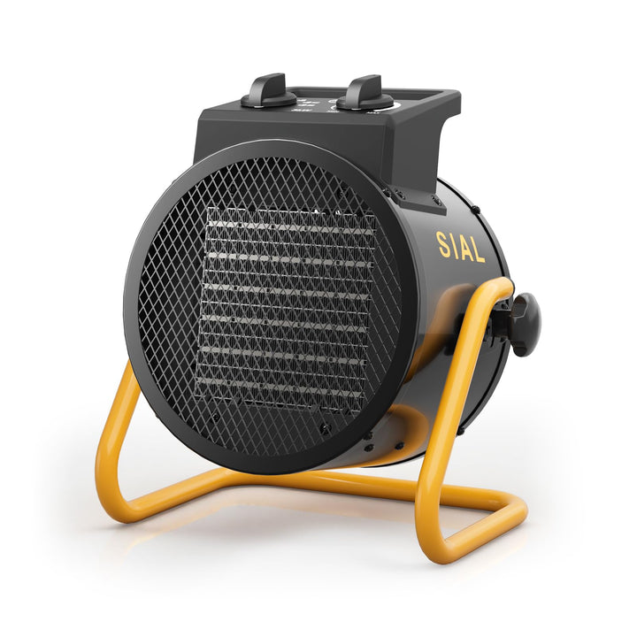 SIAL 2000W Industrie-PTC-Lüfterheizung, leistungsstarke geneigte Heizung, geeignet für Werkstatt, Ga