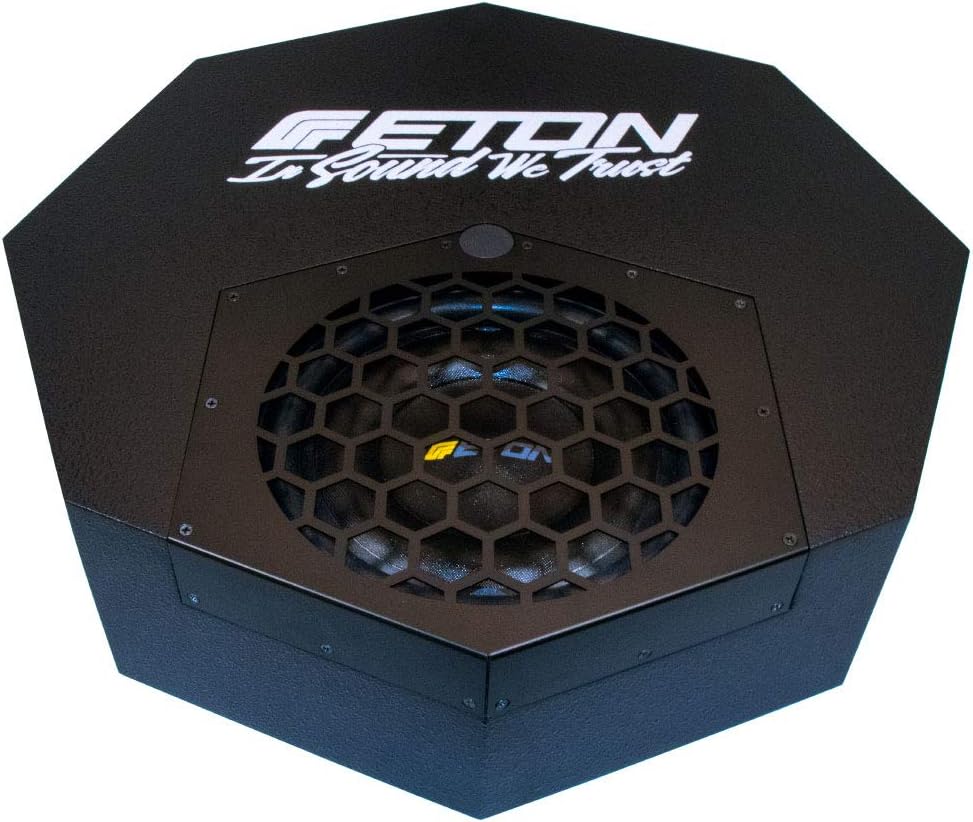Eton RES10A - Aktiver Reserverad Subwoofer mit Strom Anschluss Kabel Kit 6qmm² - Subwoofer für Reser