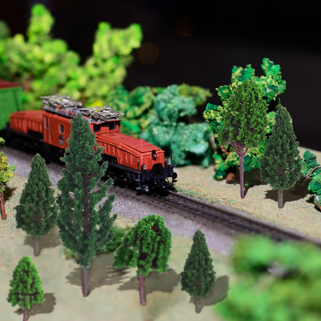 22 Stücke Modell Bäume 3-16 cm Mixed Modell Baum Zug Bäume Eisenbahn Landschaft Diorama Baum Archite